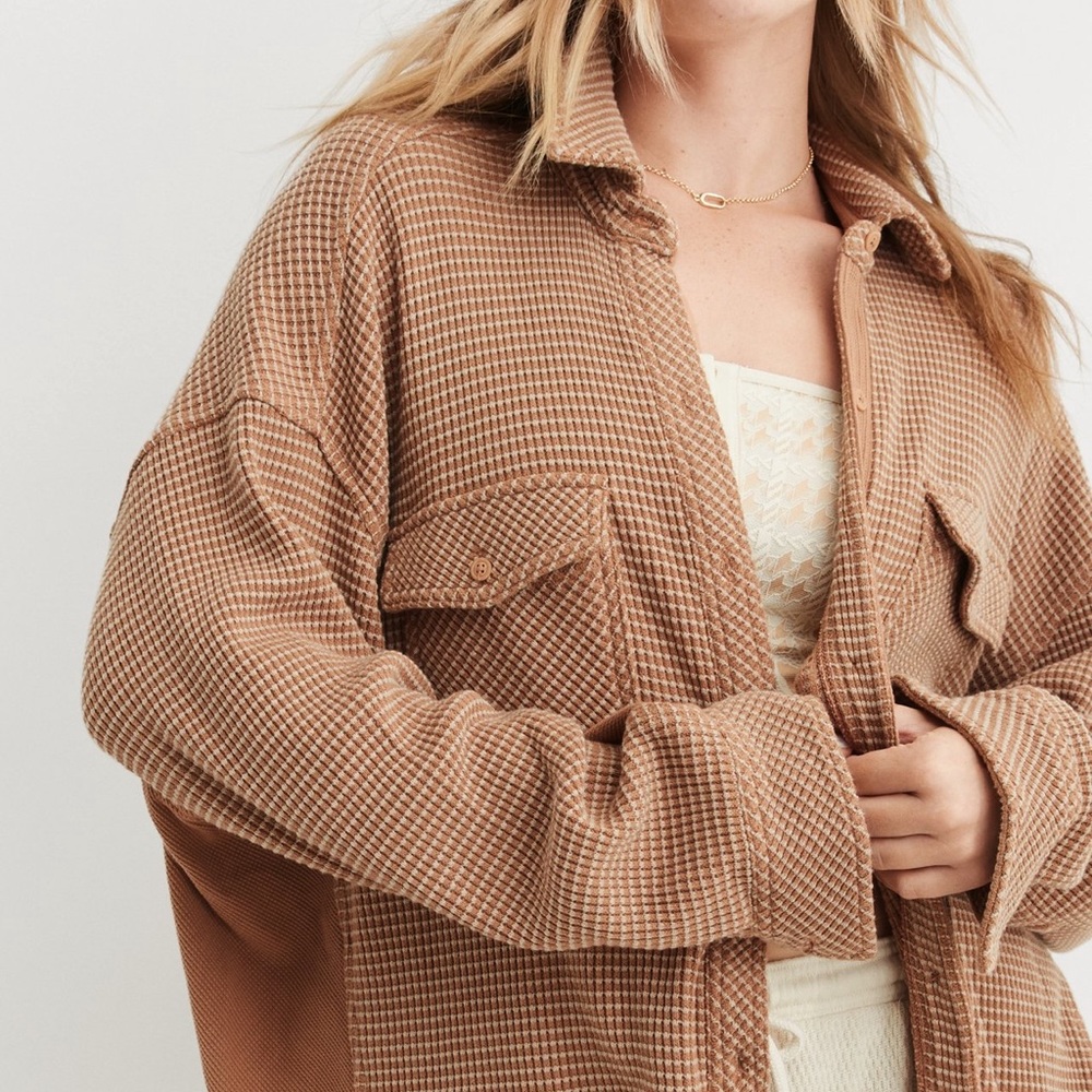 Aerie Lumberjane Waffle Shirt